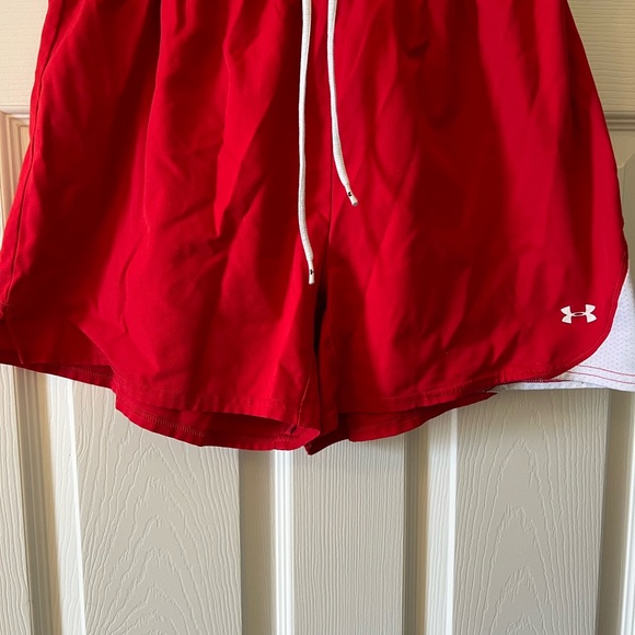 3pair Under Armour red shorts - Picture 2 of 5